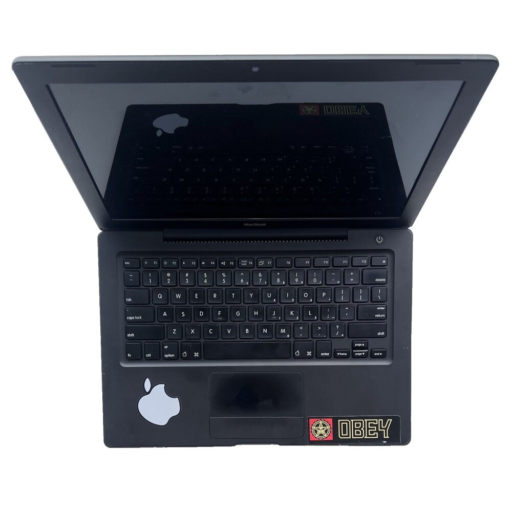 2007 Apple MacBook 13" Laptop ONLY A1181 Black For Parts or Repair